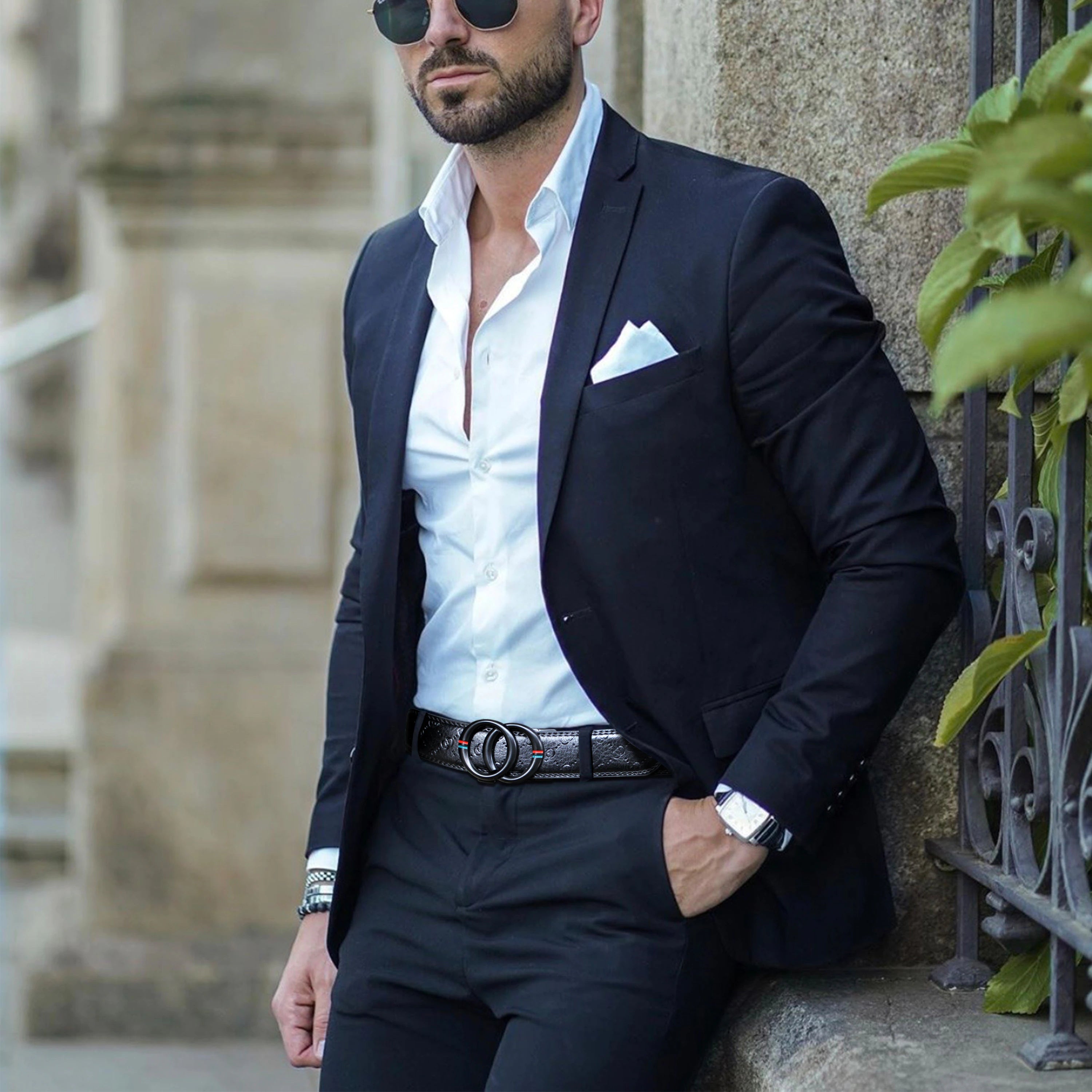 Fashionis Leather Men’s Belt