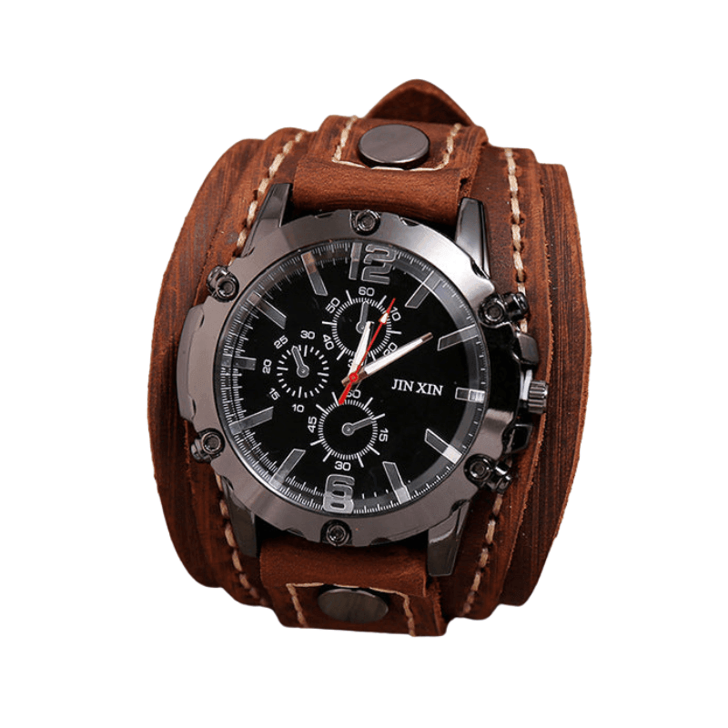 Ultra Pulse Leather Men’s Watch