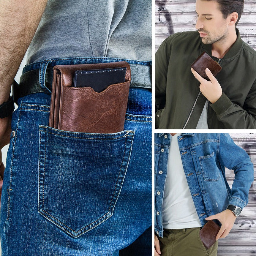 Genuine Leather Men’s Wallet