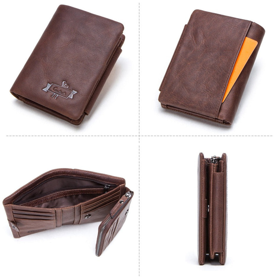 Genuine Leather Men’s Wallet