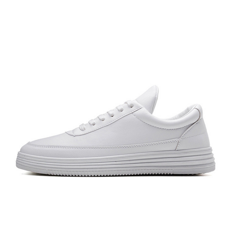 Apex Slim Leather Sneakers