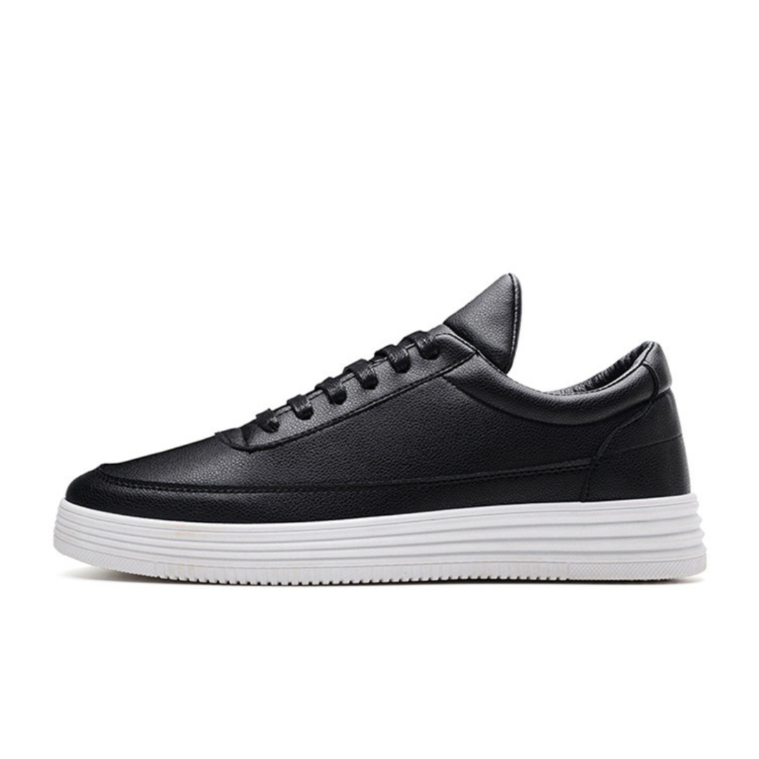 Apex Slim Leather Sneakers