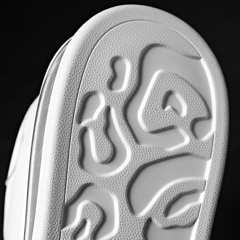 White Prime Leather Sneakers