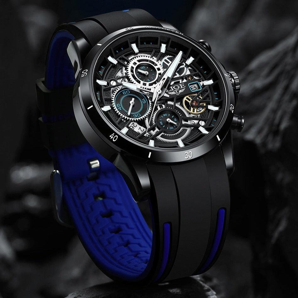 Black Blue Men’s Watch