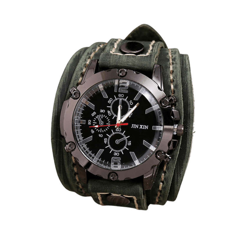 Ultra Pulse Leather Men’s Watch