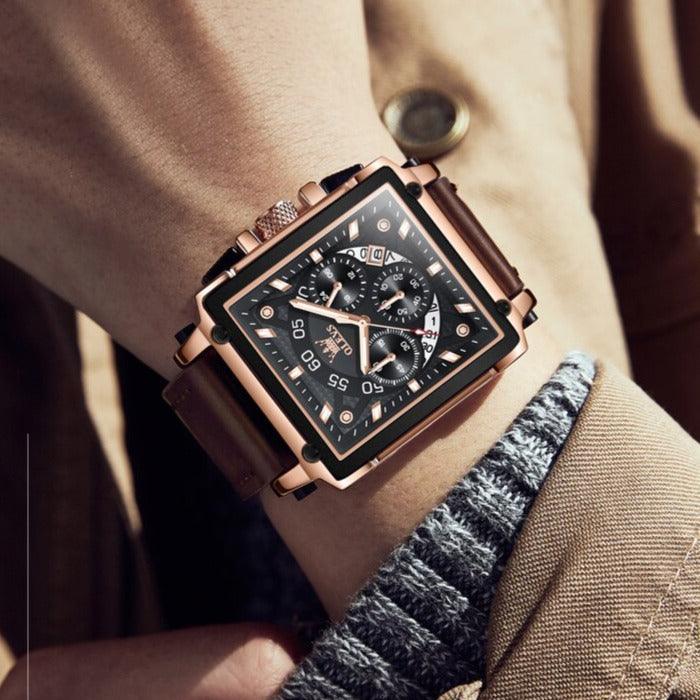 Modern Styles Leather Men’s Watch