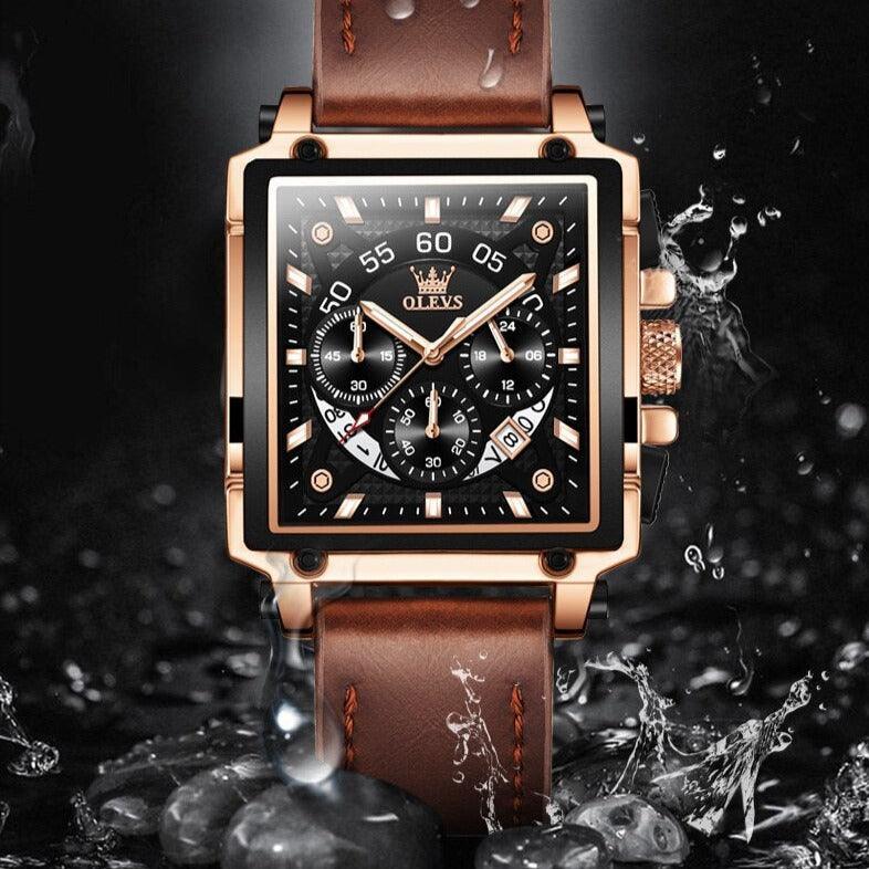 Modern Styles Leather Men’s Watch